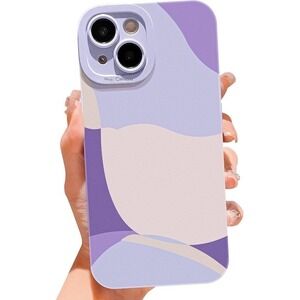 Abstract Purple Phone Case Cover Protective Bumper‎ Camera Protection